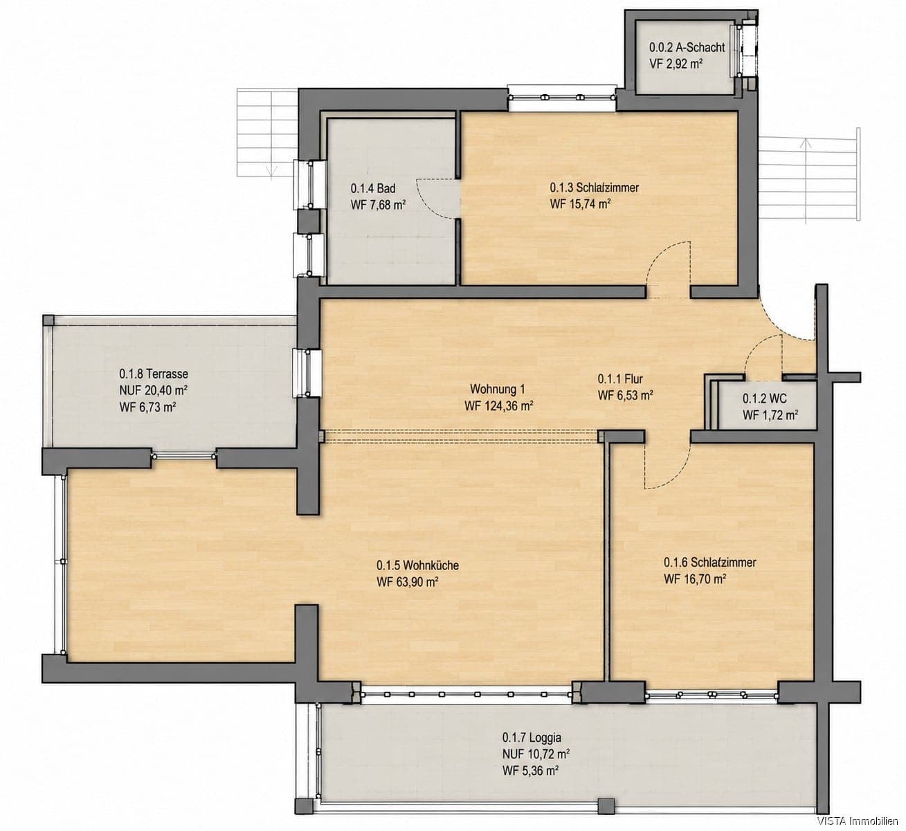 Erdgeschosswohnung — Ansicht 7