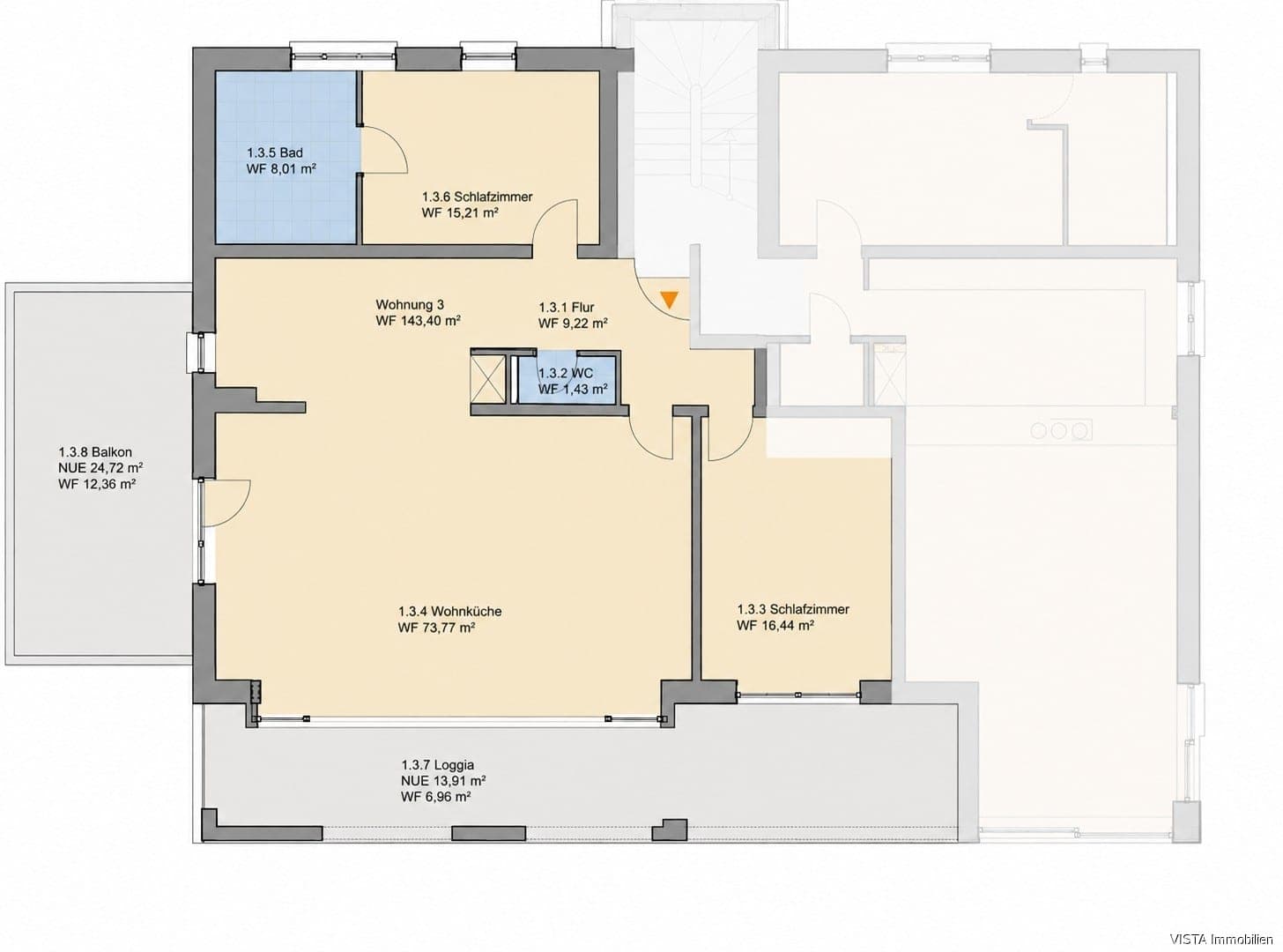 Etagenwohnung — Ansicht 5