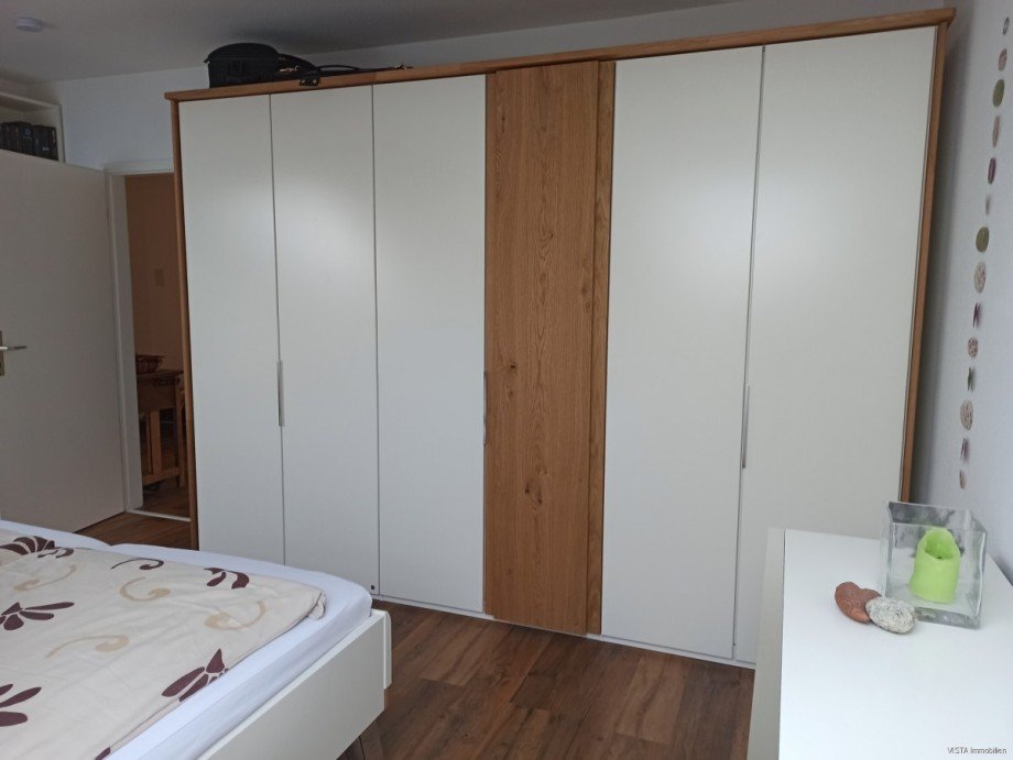 Schlafzimmer Dachgeschosswohnung M�hltal / Nieder-Ramstadt