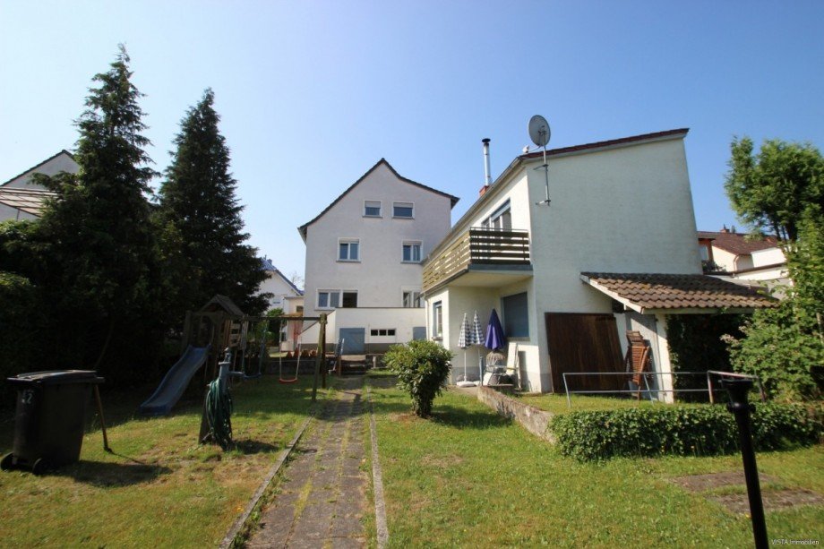 Aussenansicht R�ckseite Einfamilienhaus Darmstadt / Wixhausen