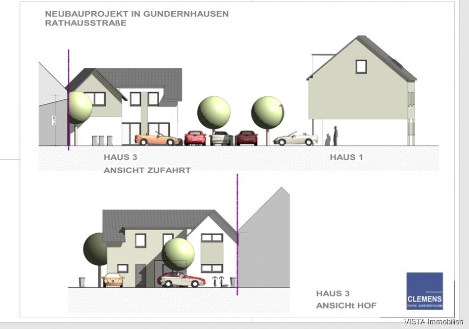 Ansichten 3 Einfamilienhaus Ro�dorf-Gundernhausen