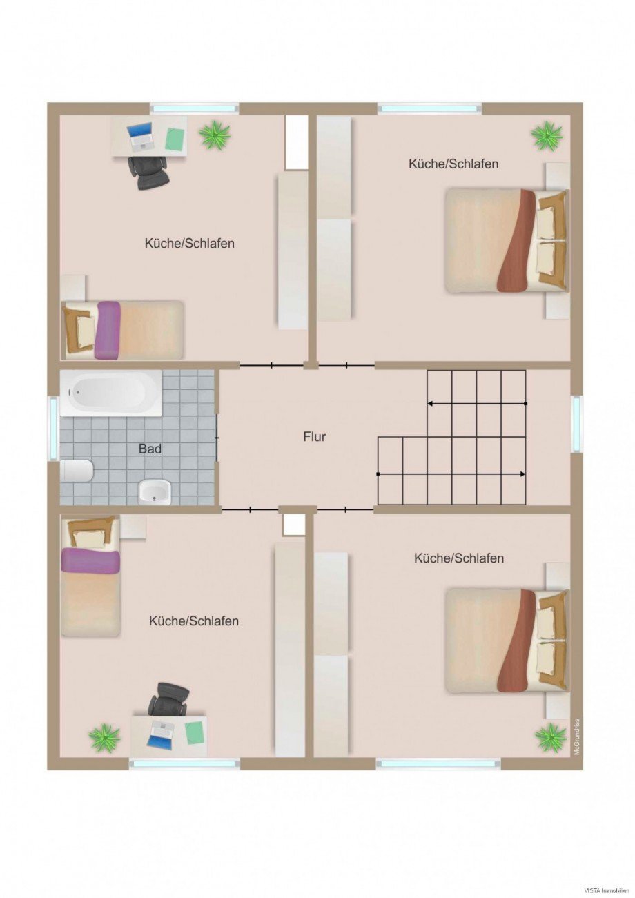 1.Obergeschoss Einfamilienhaus Darmstadt / Wixhausen