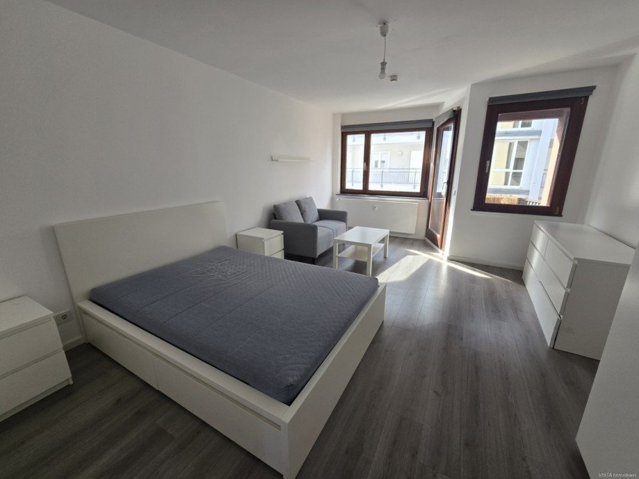 Wohnen-Schlafen Ansicht 2 Etagenwohnung Darmstadt