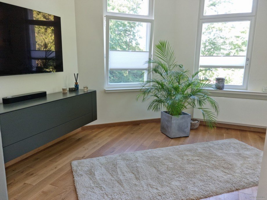 Wohnzimmer Ansicht 2 Etagenwohnung Bensheim / Auerbach