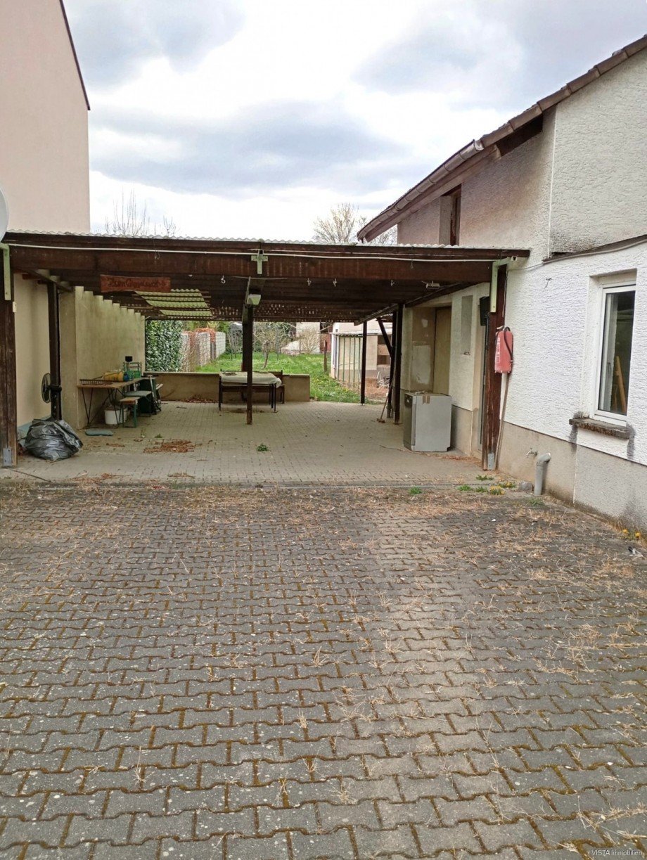 Carport Zweifamilienhaus Darmstadt - Eberstadt