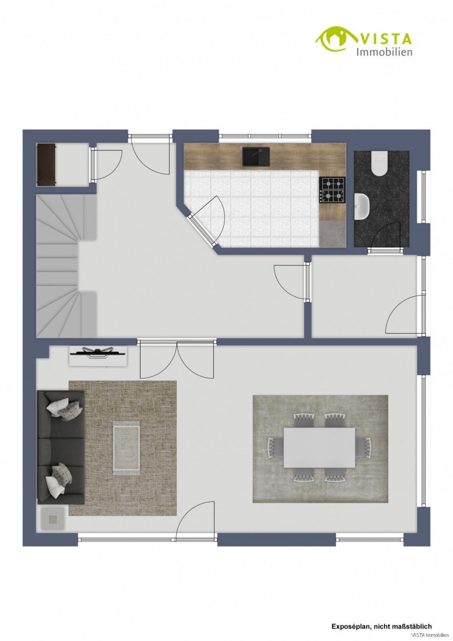 GR EG Doppelhaush�lfte Darmstadt / Eberstadt
