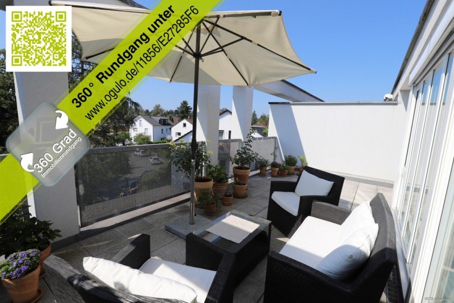 Dachterrasse23 Maisonettewohnung Darmstadt