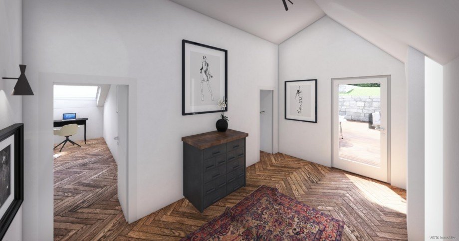 Diele Scheune rechts Einfamilienhaus Seeheim-Jugenheim / Ober-Beerbach