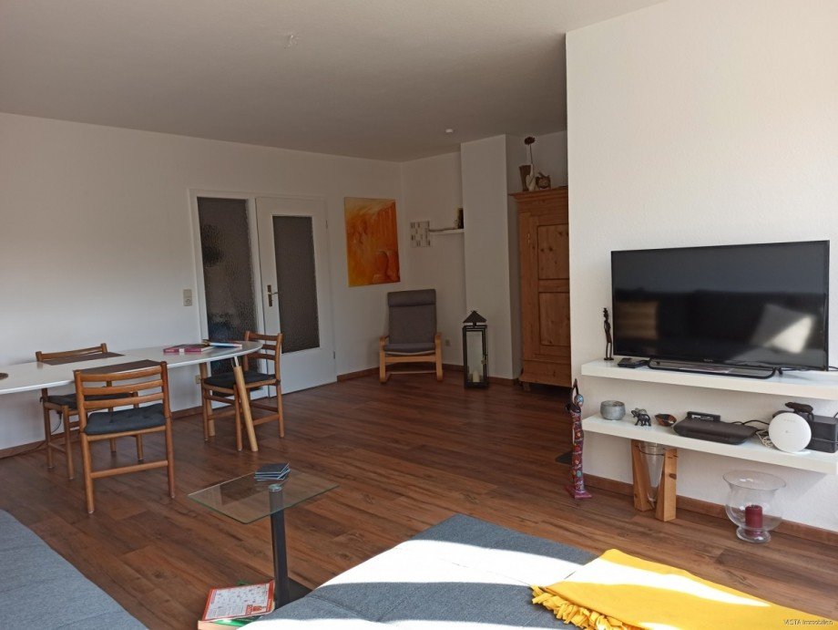 Wohnzimmer Dachgeschosswohnung M�hltal / Nieder-Ramstadt