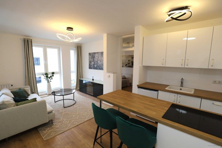 Wohnen-Essen-Kochen Griesheim Etagenwohnung **VISTA Immobilien** Modernes Appartement in ruhiger Lage, m�bliert