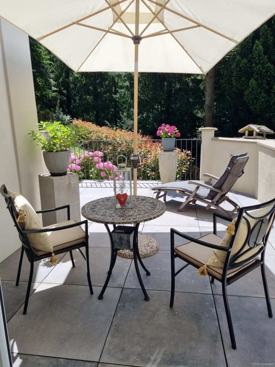 S�d-Terrasse Etagenwohnung Bensheim / Auerbach