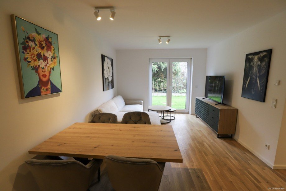 Wohn-, und Essbereich Etagenwohnung Darmstadt / Arheilgen