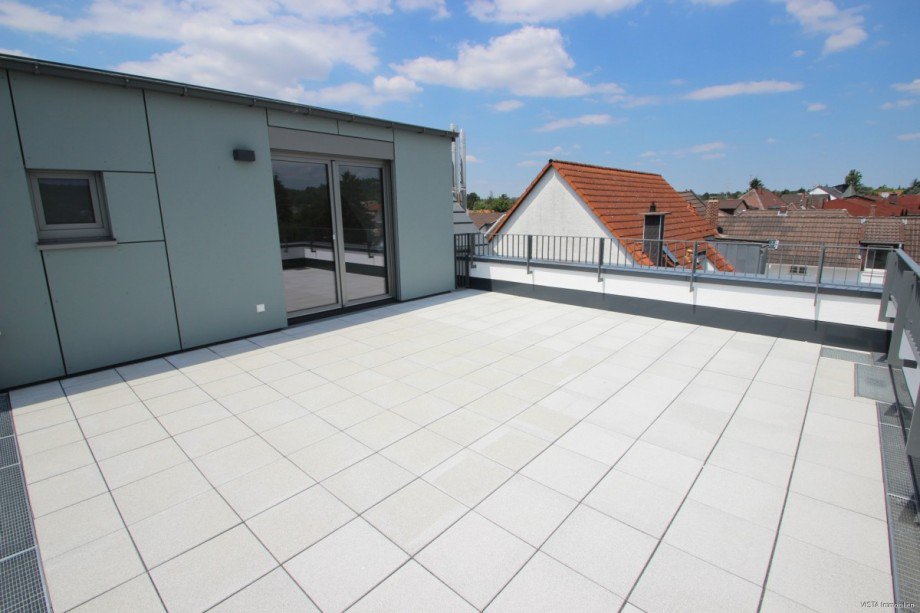 Dachterrasse Maisonettewohnung Darmstadt / Eberstadt