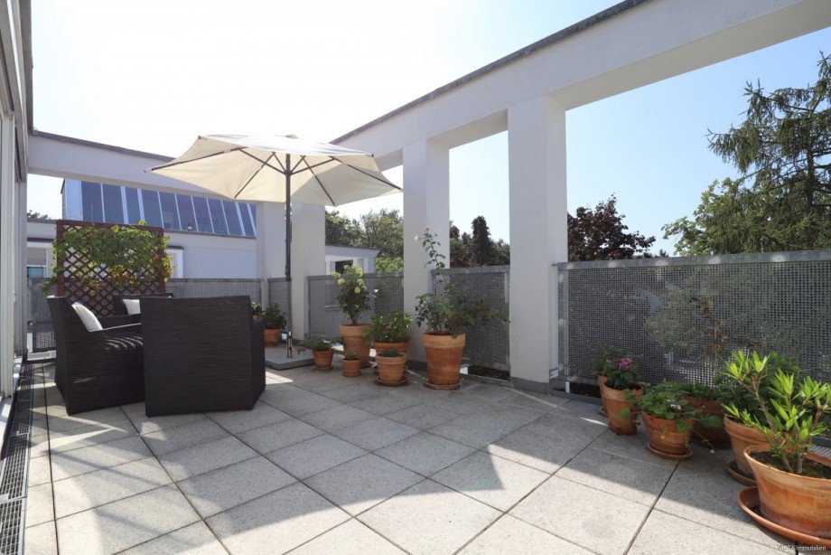 Dachterrasse Maisonettewohnung Darmstadt