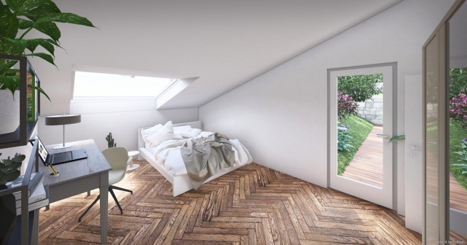 Schlafzimmer Scheune Rechts Einfamilienhaus Seeheim-Jugenheim / Ober-Beerbach