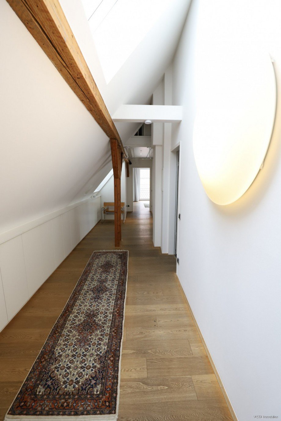 Diele Dachgeschoss Mehrfamilienhaus Darmstadt