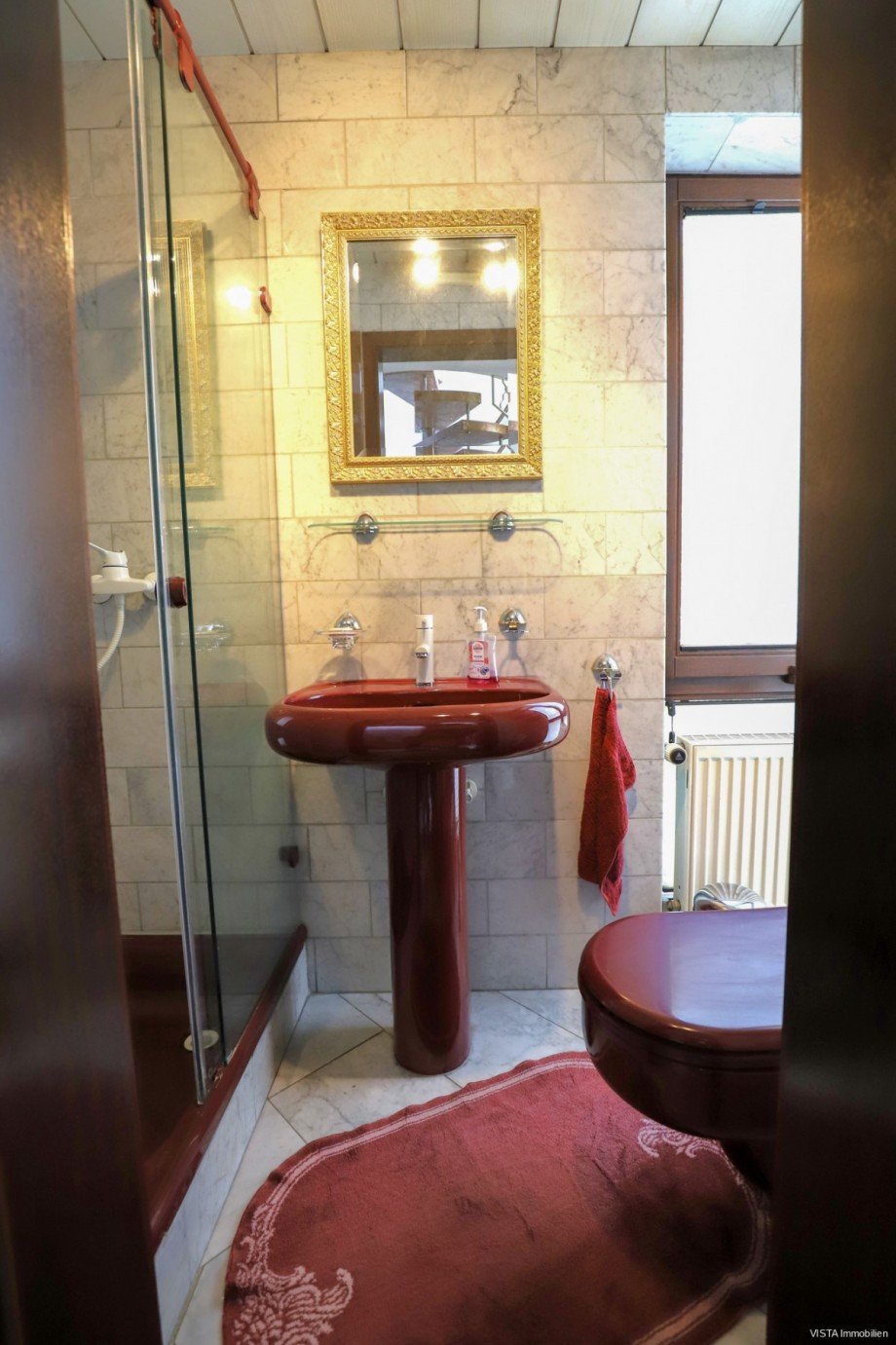 G�ste-WC mit Dusche Haus 2 Einfamilienhaus Pfungstadt