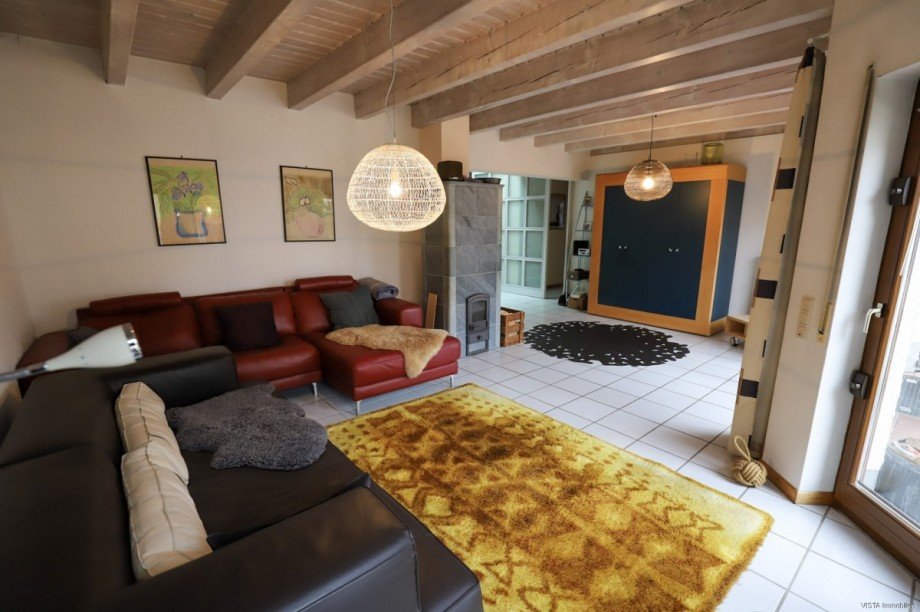 Wohnzimmer Ansicht 2 Reihenendhaus Darmstadt / Kranichstein