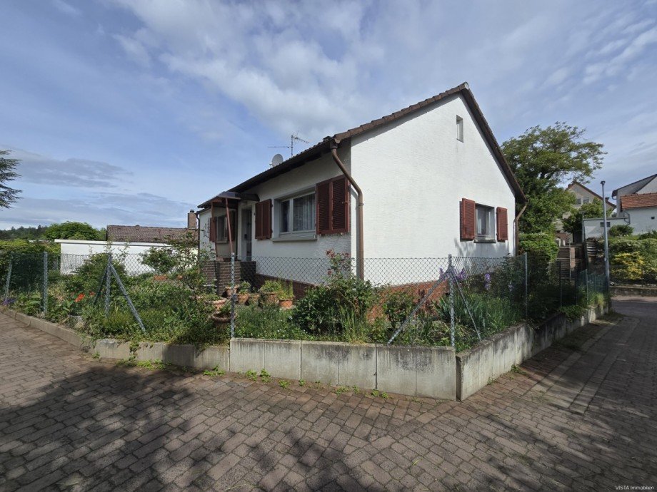 Seitenansicht Einfamilienhaus M�hltal
