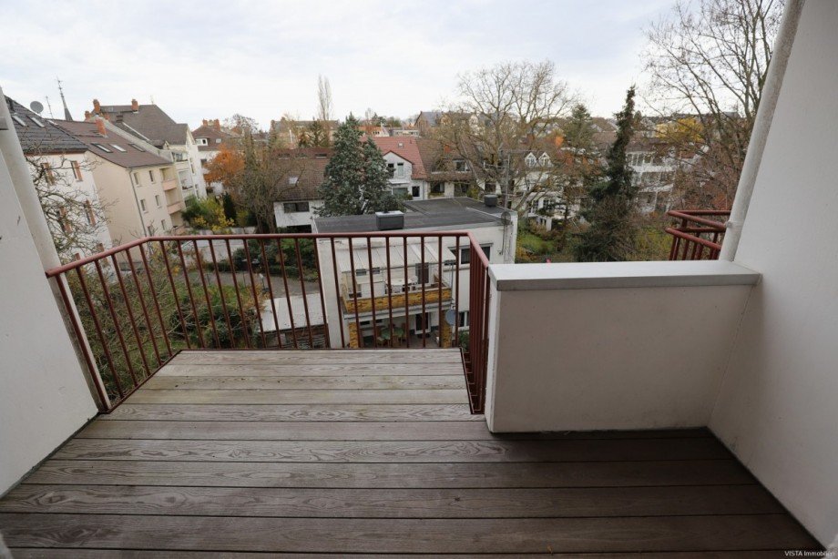 Balkon Dachgeschosswohnung Darmstadt