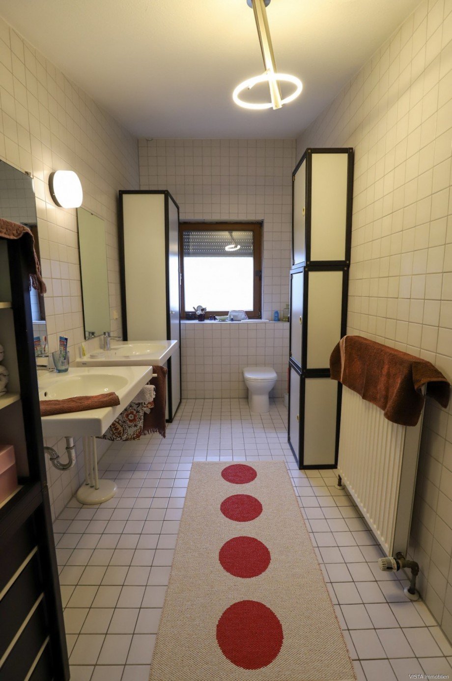 Bad Obergeschoss Reihenendhaus Darmstadt / Kranichstein