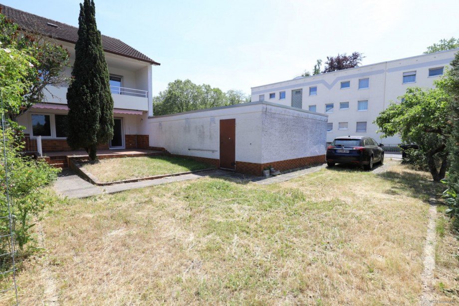 Ansicht Gartengrundst�ck R�ckseite Reiheneckhaus Darmstadt / Arheilgen