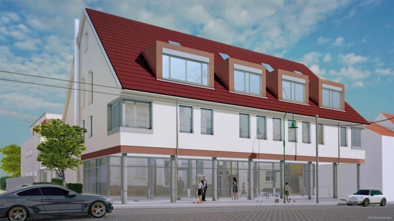 Aussenansicht G1 Darmstadt / Eberstadt Ladenlokal Top Ladenfl�che in attraktiver Best-Lage des Stadtteilzentrums Darmstadt-Eberstadt