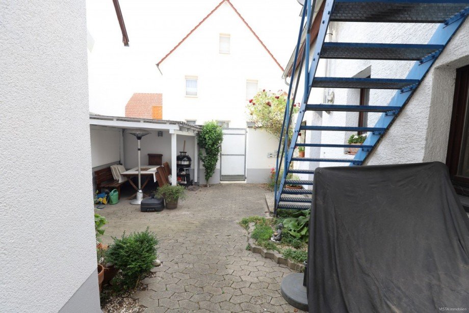 Hoffl�che Einfamilienhaus Darmstadt / Arheilgen