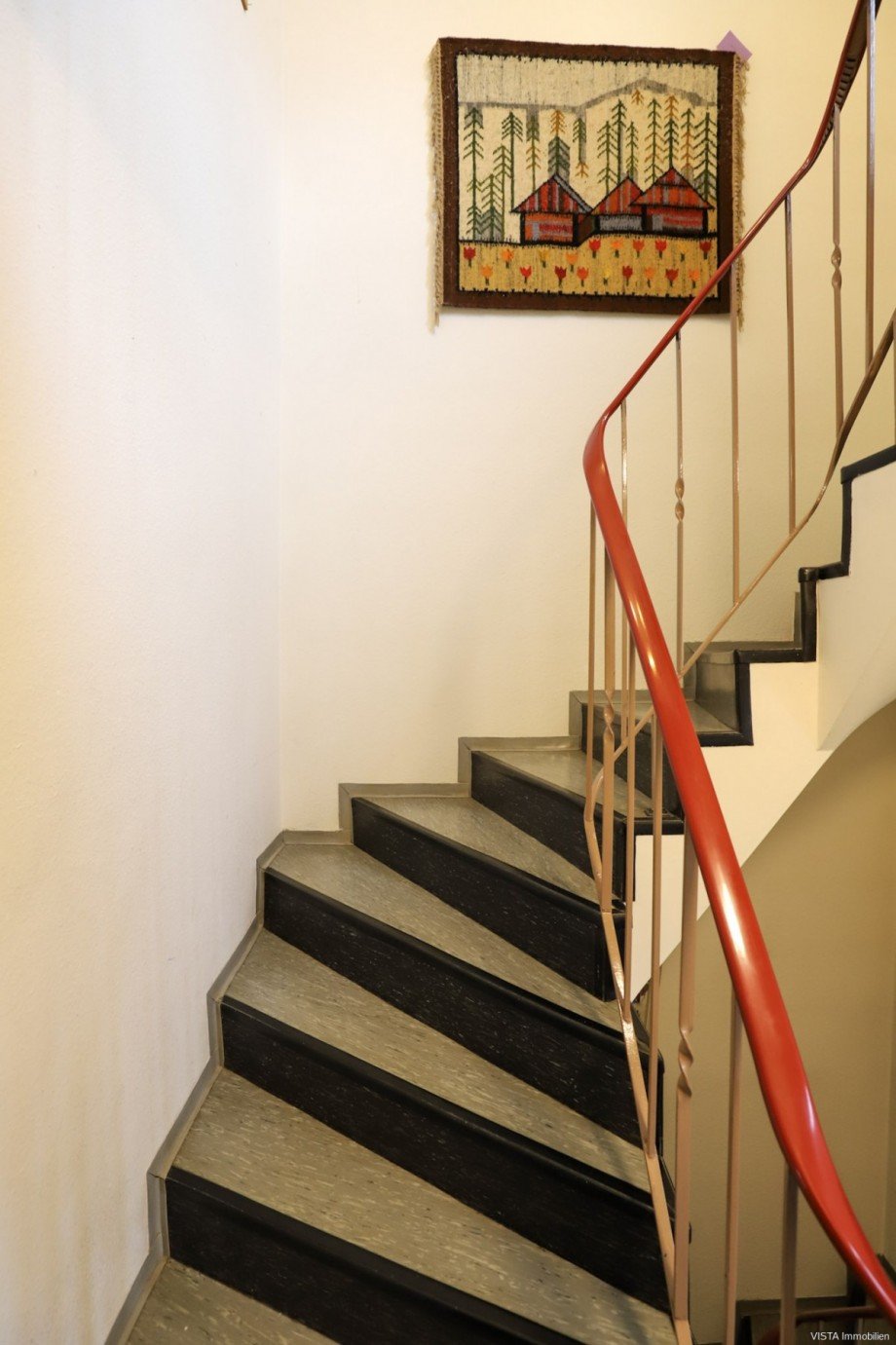 Treppenaufgang Reihenendhaus Darmstadt / Arheilgen