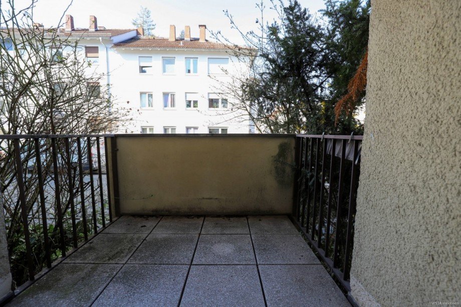 Balkon Erdgeschosswohnung Darmstadt