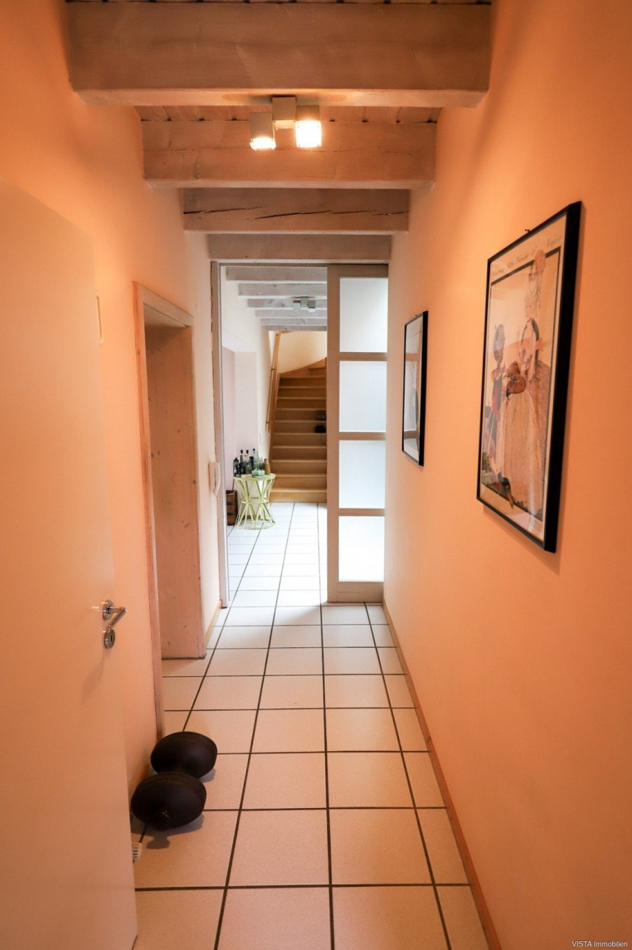 Diele Erdgeschoss Reihenendhaus Darmstadt / Kranichstein