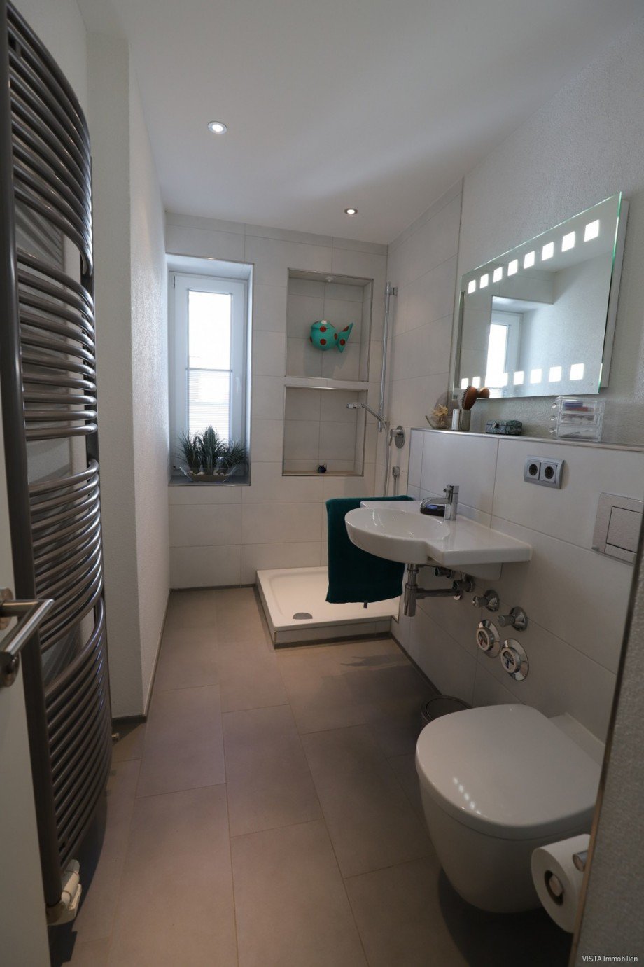 Duschbad Maisonettewohnung Darmstadt