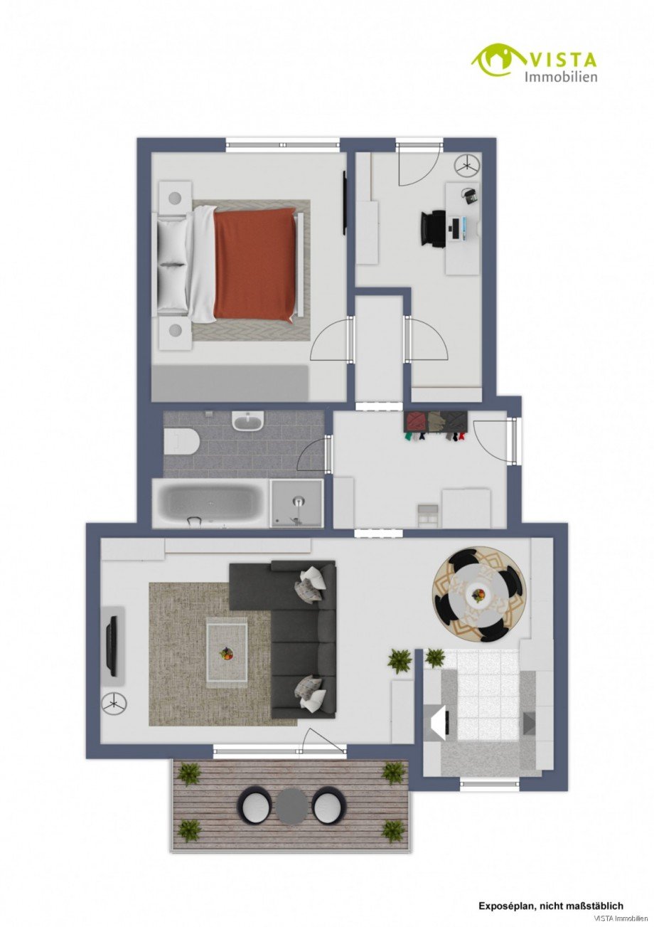 GR OG Etagenwohnung Darmstadt / Arheilgen