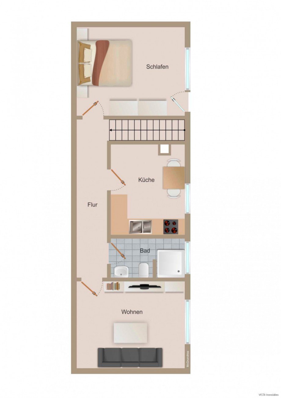 MF-2023 Seitenbau Einfamilienhaus Darmstadt / Wixhausen