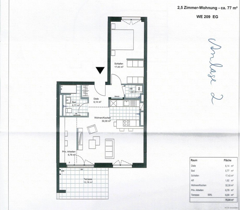 Grundris.. Erdgeschosswohnung Darmstadt