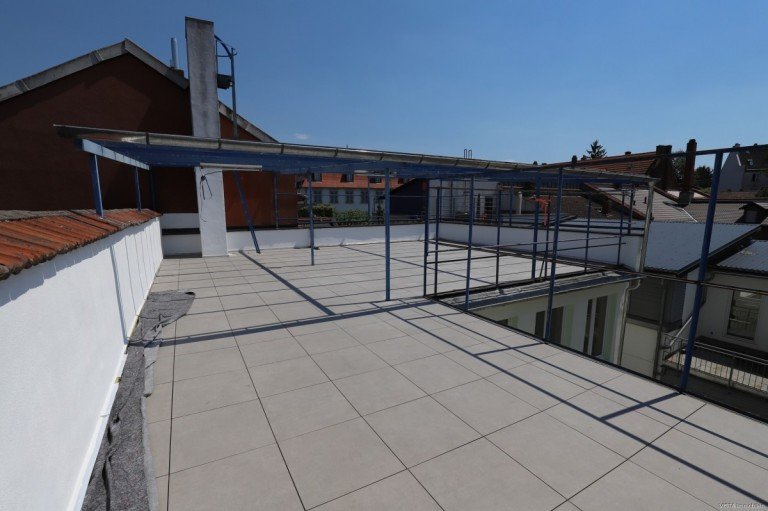 Dachterasse Darmstadt Dachgeschosswohnung Modernes Wohnen mit gro�er Dachterrasse - Erstbezug nach hochwertiger Kernsanierung in Bessungen