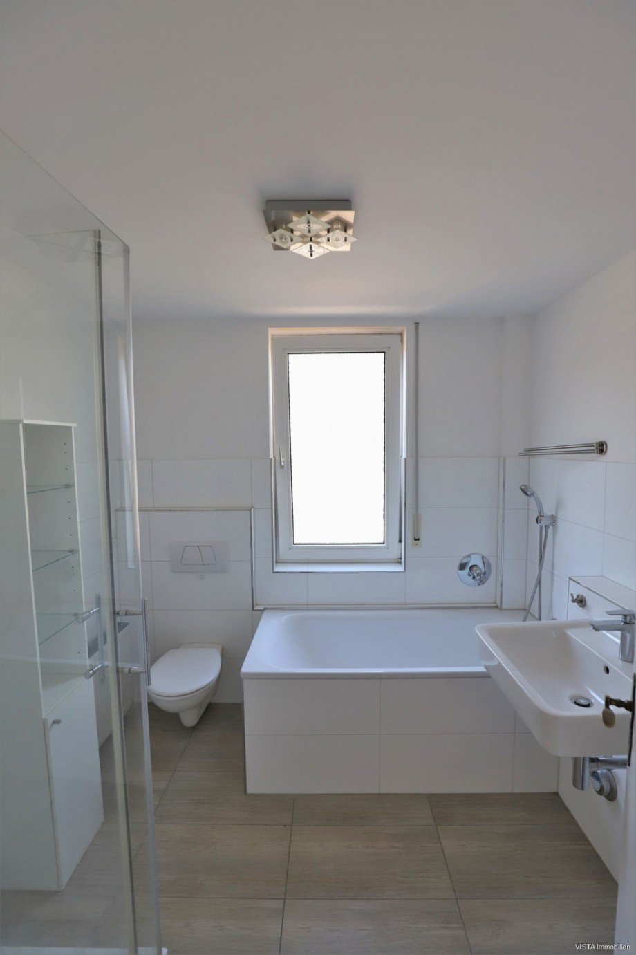 Dusch-, und Wannenbad NEU Etagenwohnung Darmstadt/Komponistenviertel