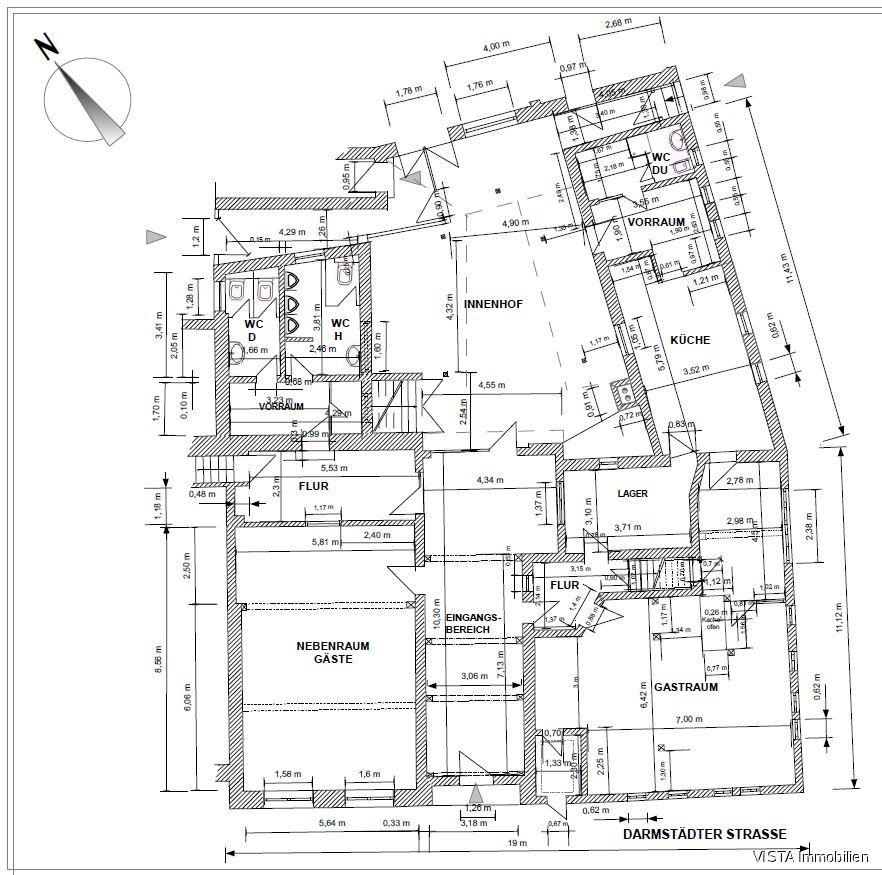 Grundriss Gasthof Haus Ro�dorf