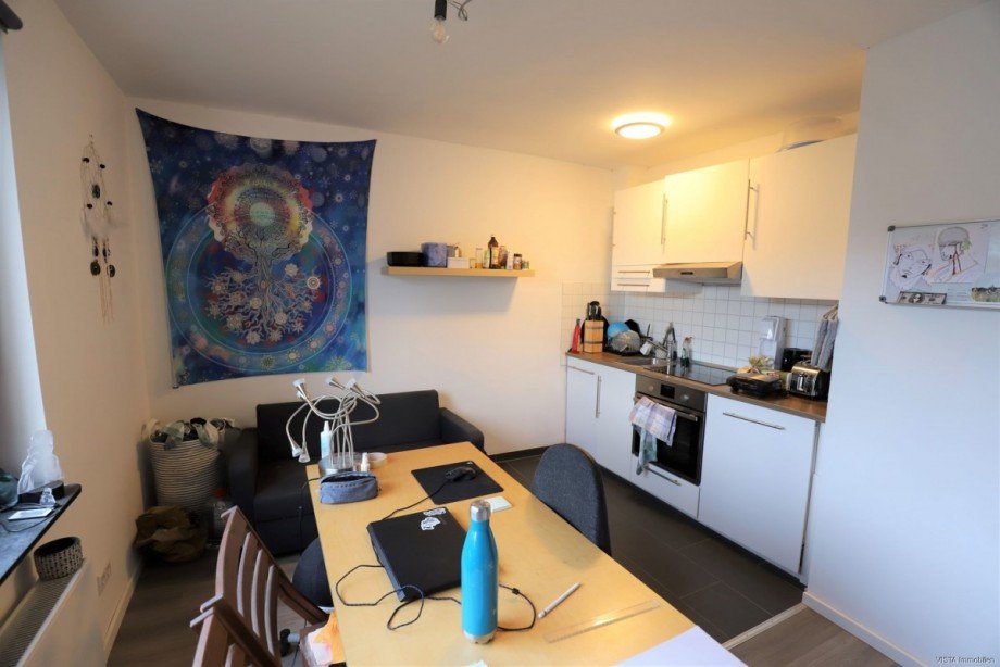 K�che mit Essbereich Etagenwohnung Darmstadt