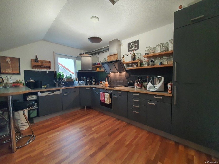 K�che .. Dachgeschosswohnung M�hltal / Nieder-Beerbach