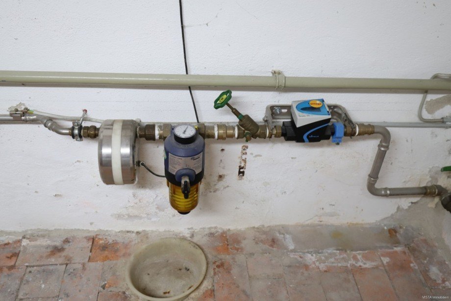 Entkalkungsanlage-Filter-Z�hler Einfamilienhaus Darmstadt / Eberstadt