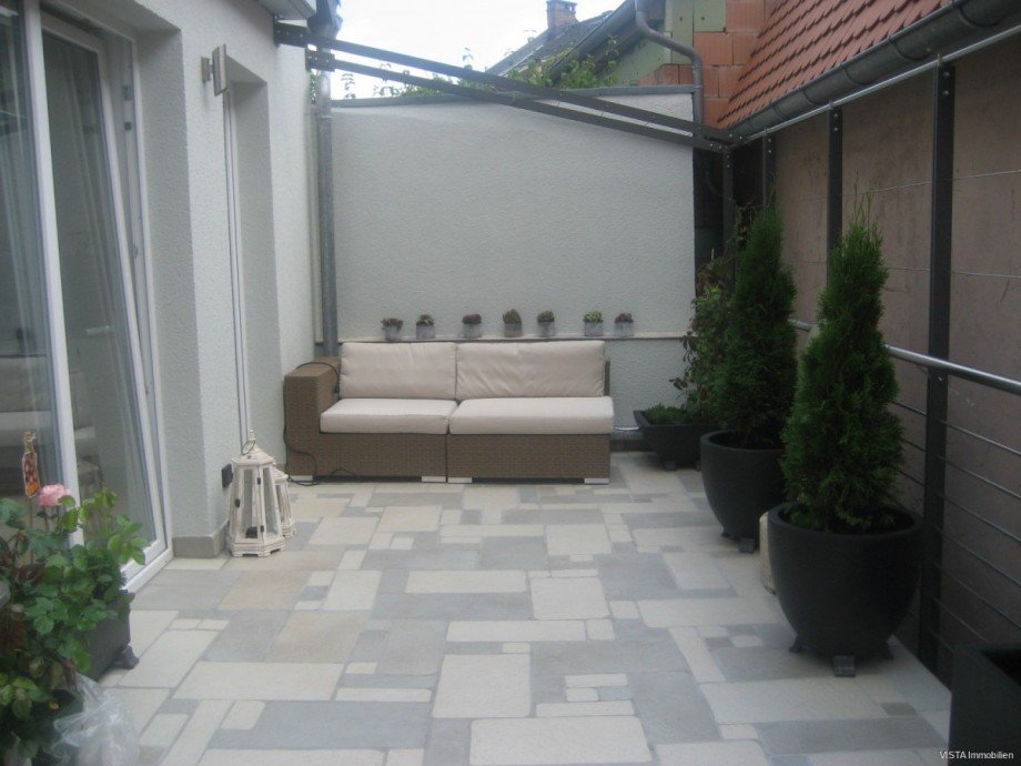 Terrasse-1. Obergeschoss Mehrfamilienhaus Darmstadt