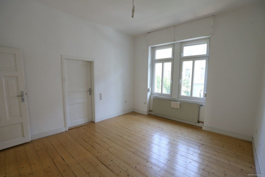 Schlafzimmer Ansicht 2 Erdgeschosswohnung Darmstadt