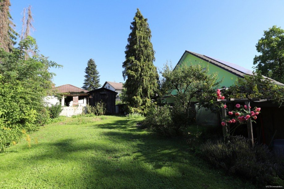 Garten Doppelhaush�lfte Darmstadt / Eberstadt