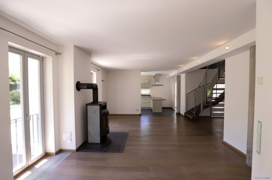 Wohnzimmer-Wohnung Erdgeschoss Ansicht 2 Mehrfamilienhaus Bensheim