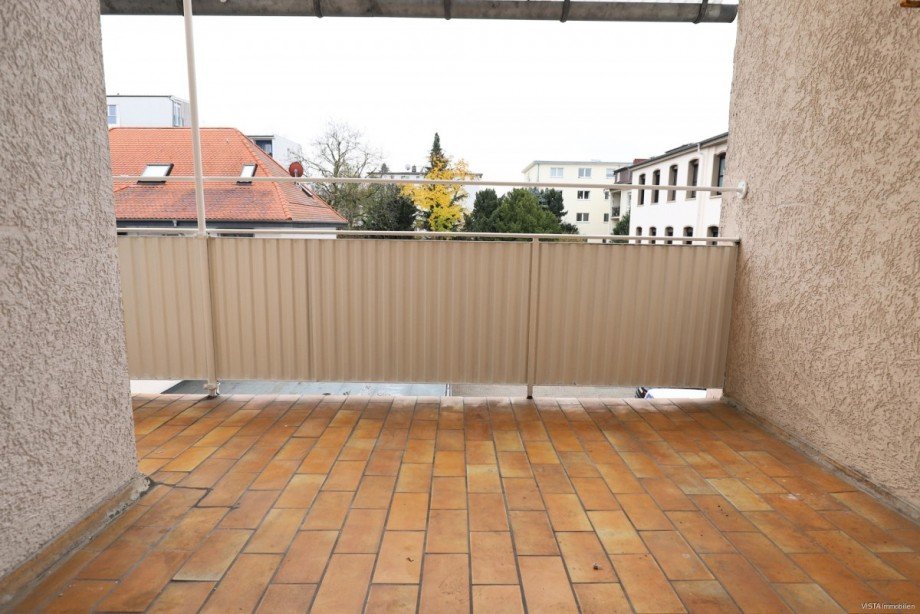 Balkon Dachgeschosswohnung Darmstadt