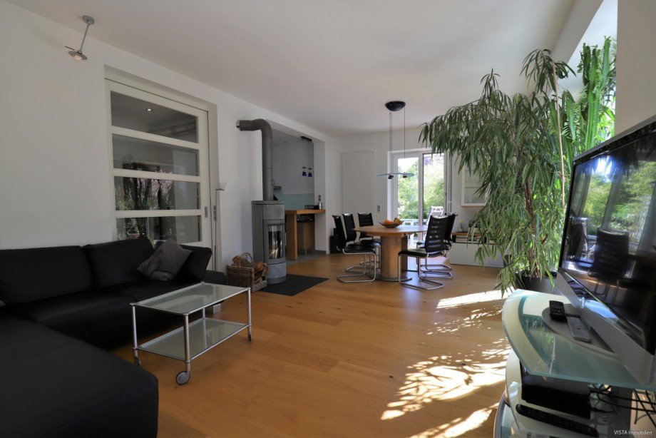Wohn-, und Esszimmer Bild 2 Maisonettewohnung Darmstadt