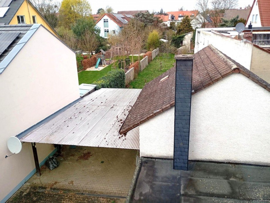 Nebengeb�ude und Garten Zweifamilienhaus Darmstadt - Eberstadt