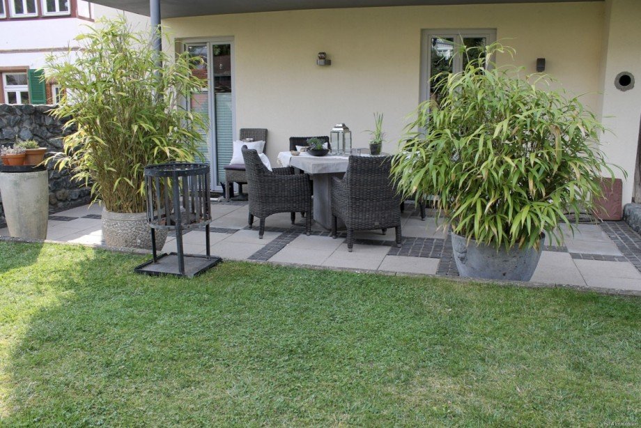 Terrasse, Garten Mehrfamilienhaus Bensheim