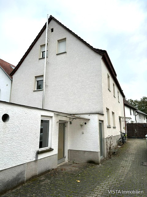 Au�enansicht hinten Zweifamilienhaus Darmstadt - Eberstadt